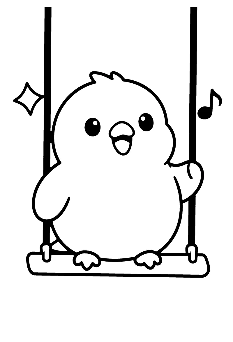Pet Coloring Pages for Preschoolers coloring page preview